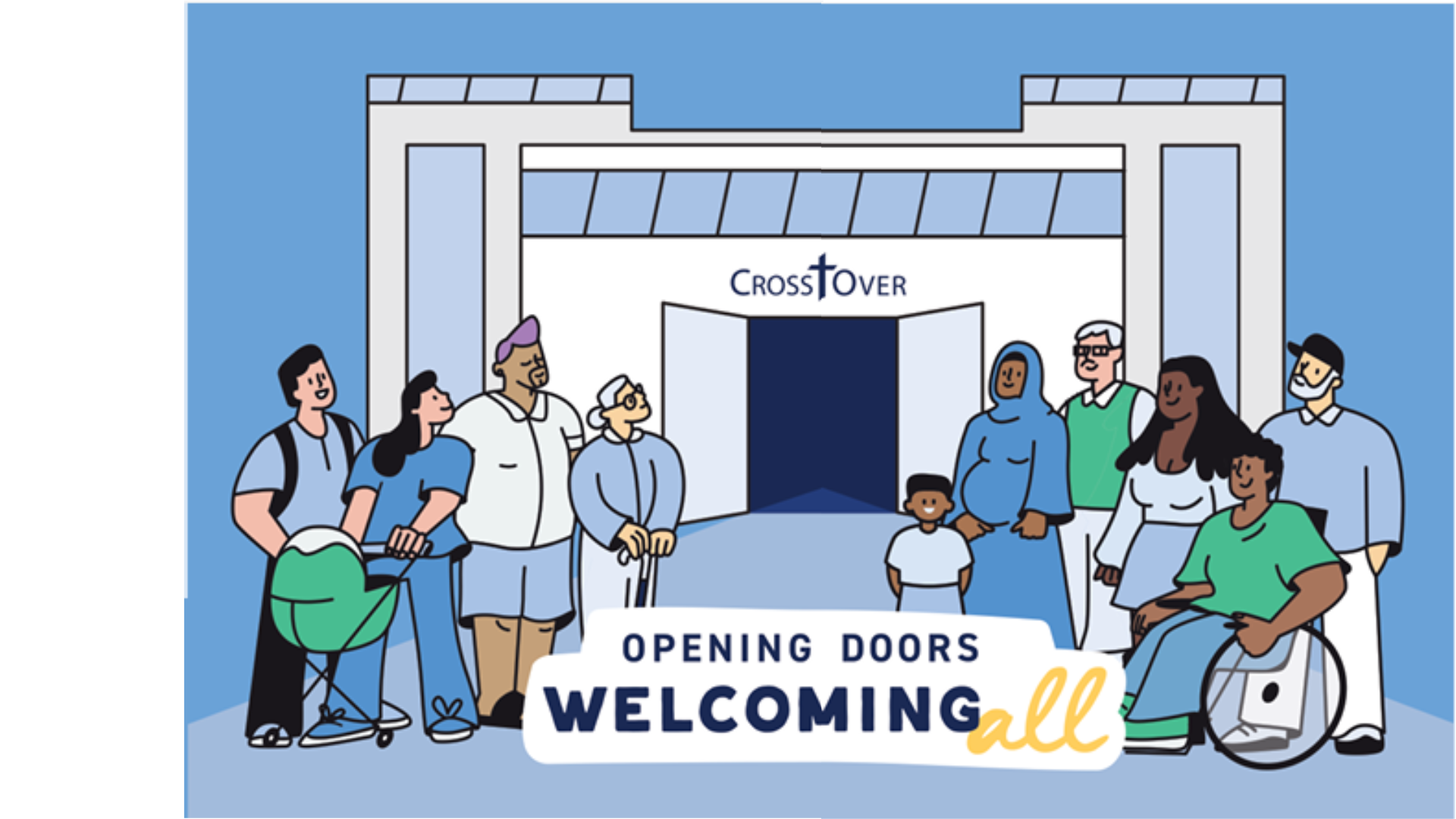 Opening Doors Welcoming All Brochure Cover